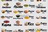 3D Waterproof Kitchen Jar Label (Pack of 1 - 60 Stickers)
