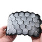 Silicone Honeycomb Ice Cube Tray with Lid (37 Cavities)